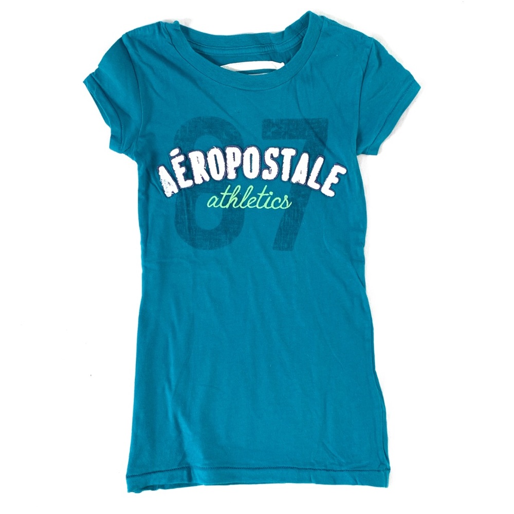 Aero teal short sleeve tee